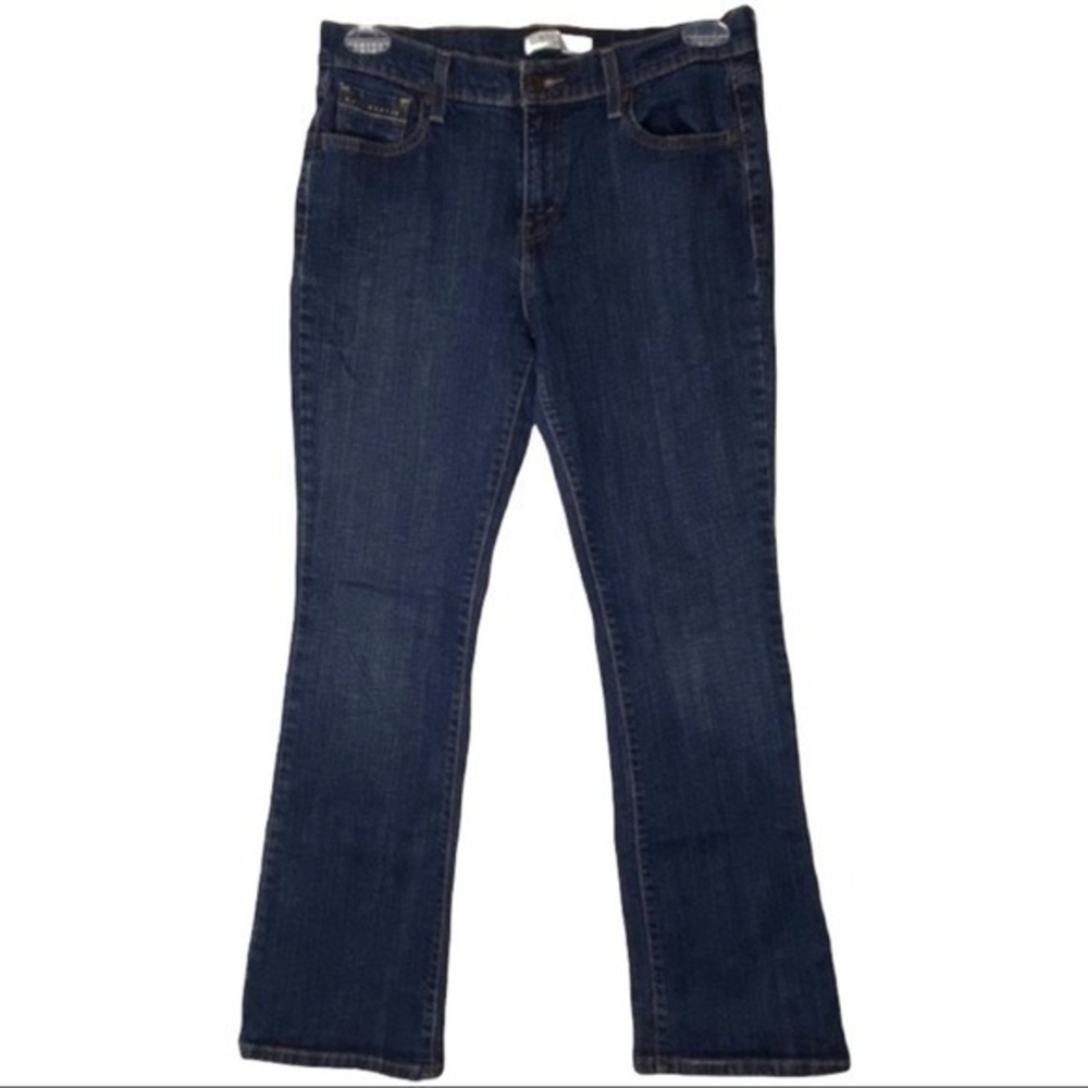 Levi's Dark Wash 515 Bootcut Jeans Women 10M Mid Rise Stretch Denim
